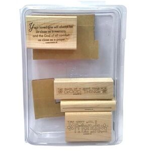 Set of (11) Stampin’ Up! Various Rubber Stamps